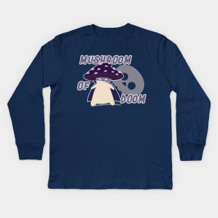 Mushroom of Doom Kids Long Sleeve T-Shirt